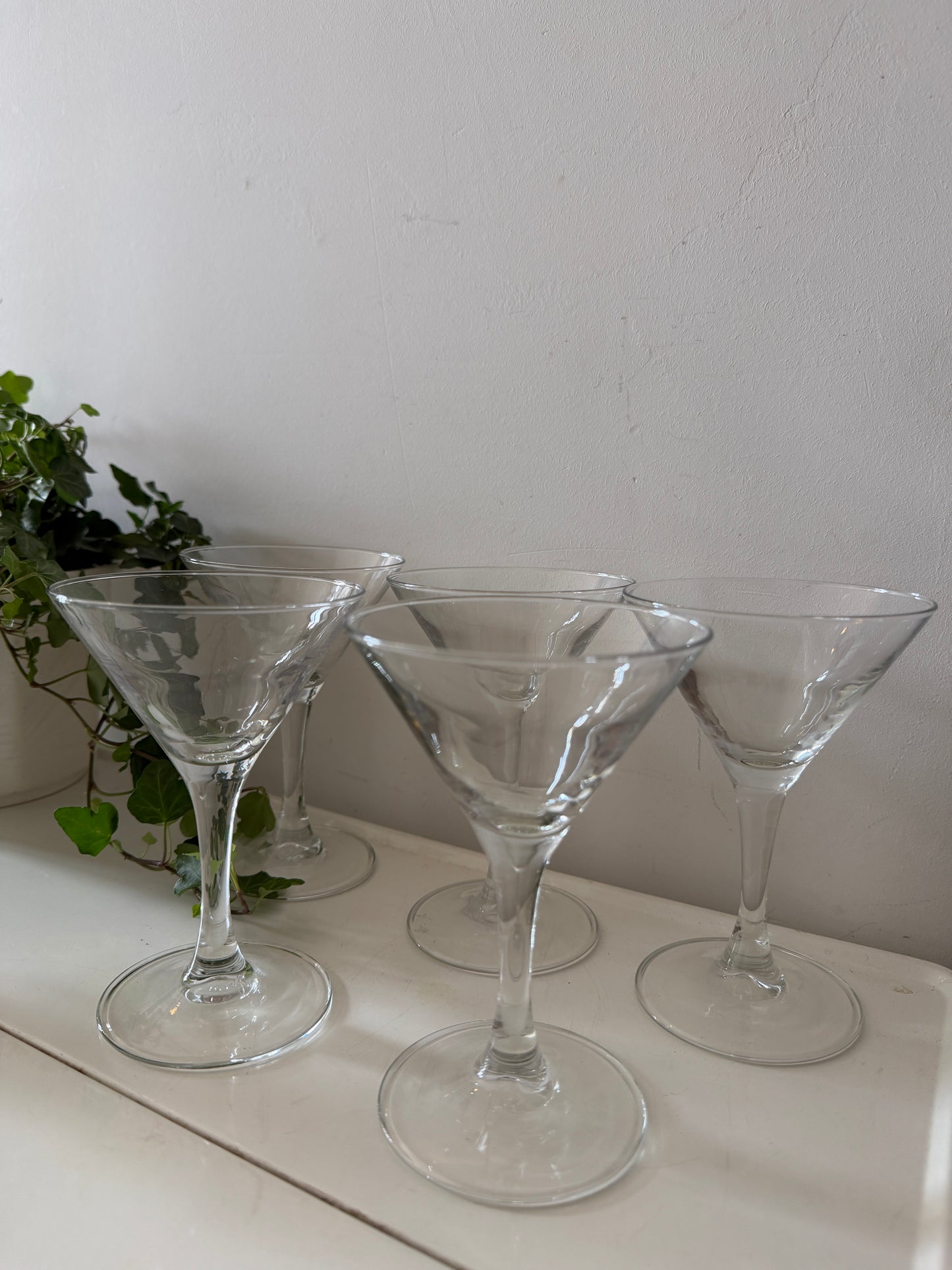 Set van 5 luminarc Martini glazen