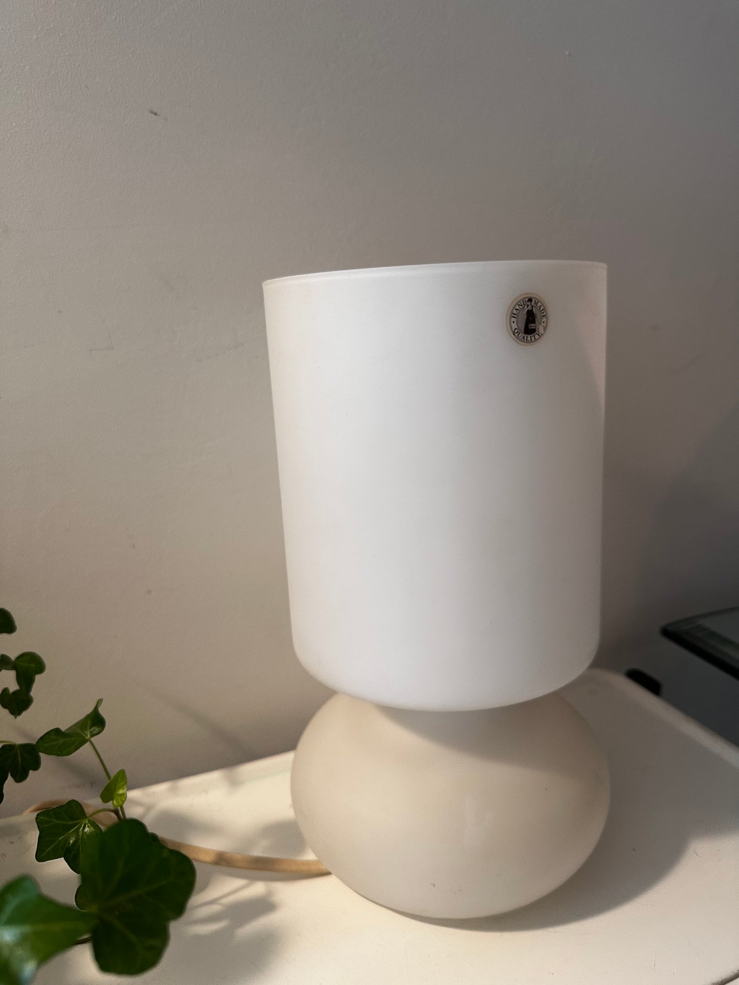 Vintage Ikea Lykta lamp wit