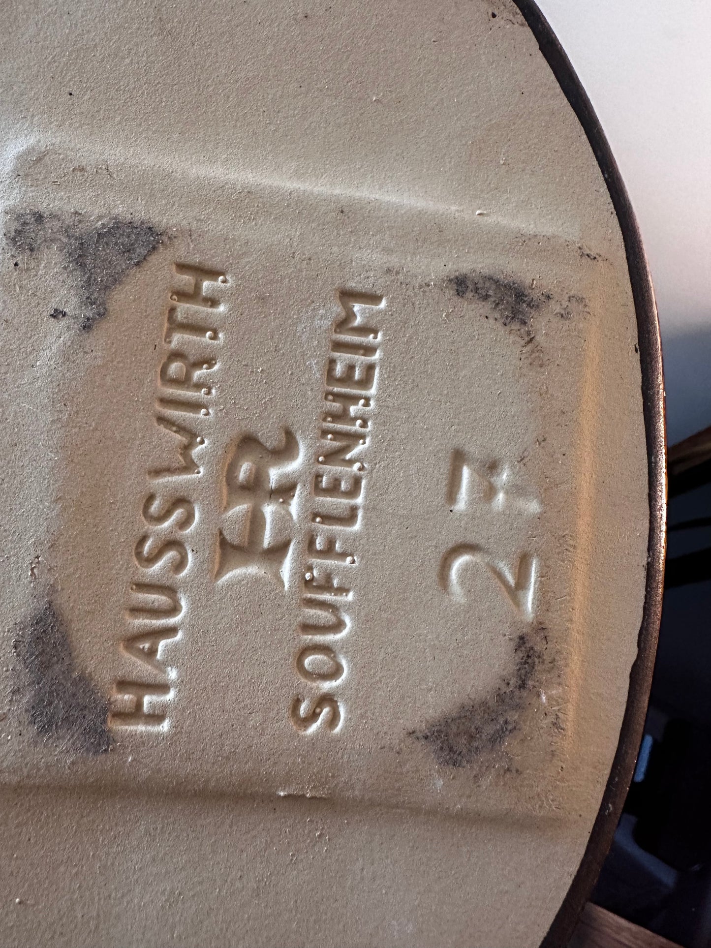 Keramieken vintage ovenschaal terrine