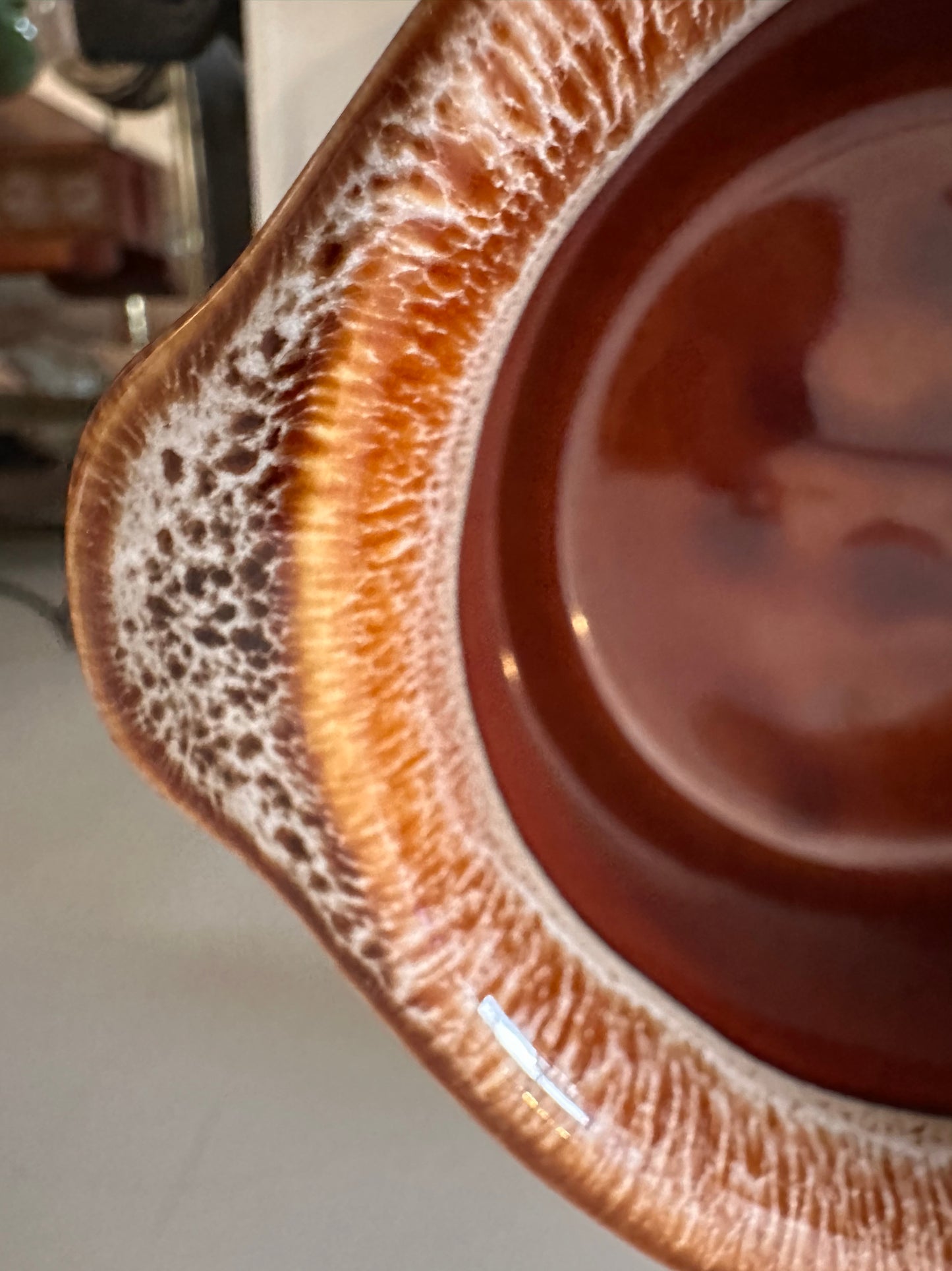 Set van 6 soepenkommen met borden jaren 70