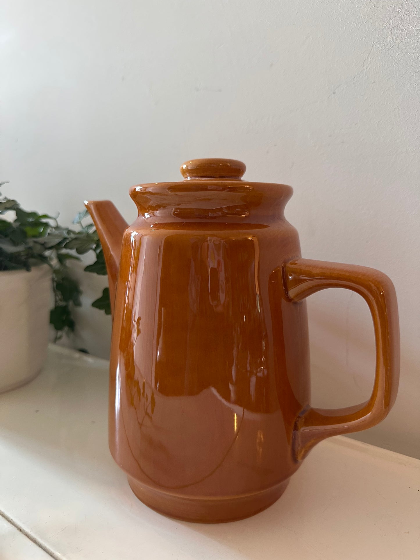 Keramieken jaren 70 koffiepot