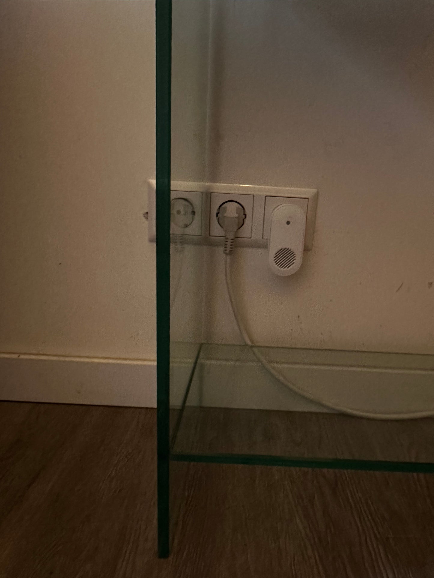 Glazen vintage sidetable