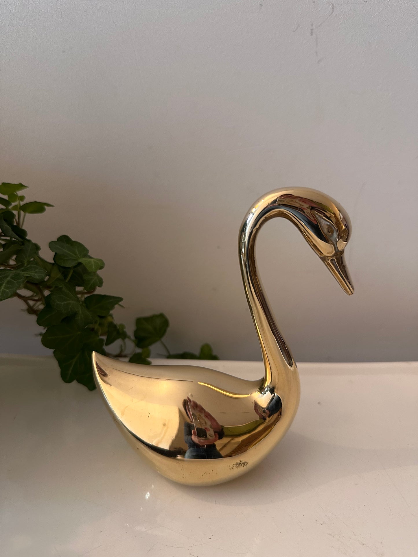 Messing zwaantje massief