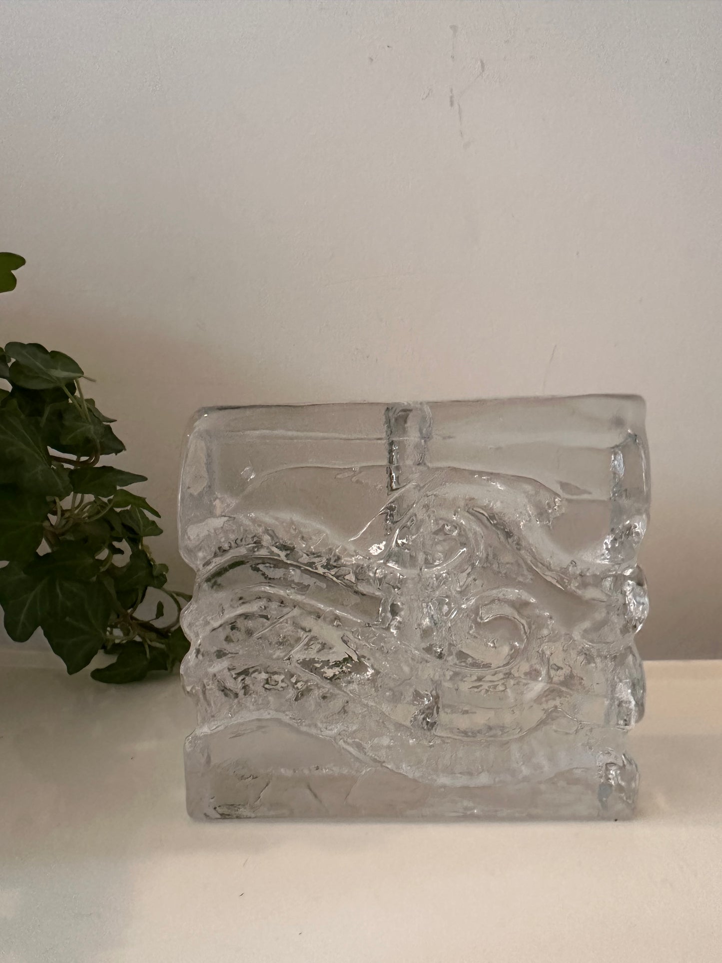 Kristallen Solifleur blockvaas