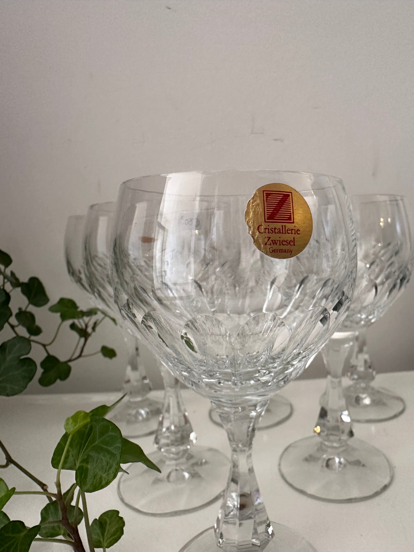 Zwiesel wijnglazen vintage kristal