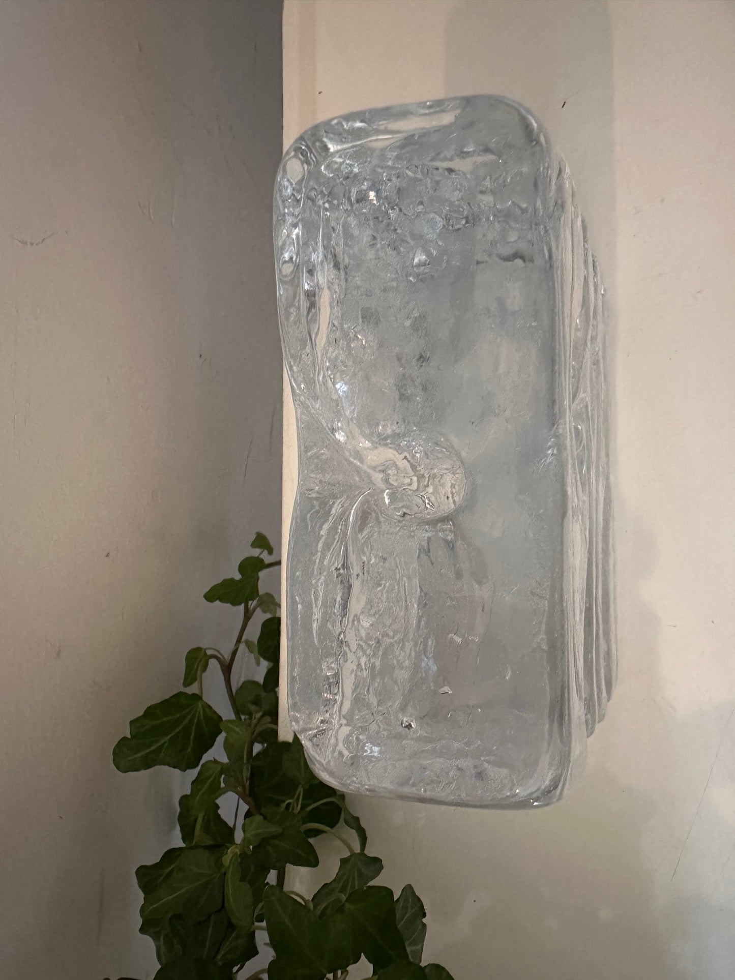 Kristallen Solifleur blockvaas