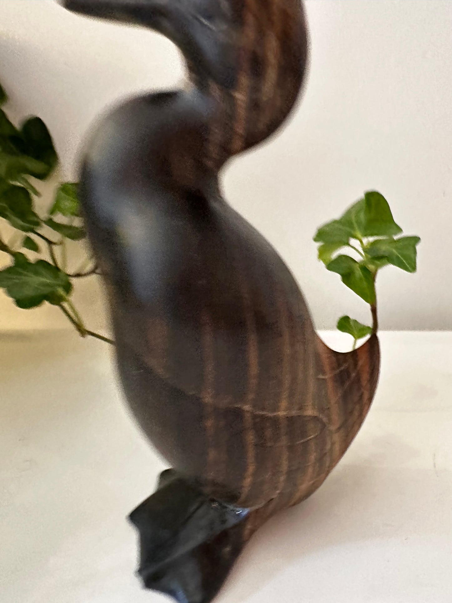 Mid Century houten eendje