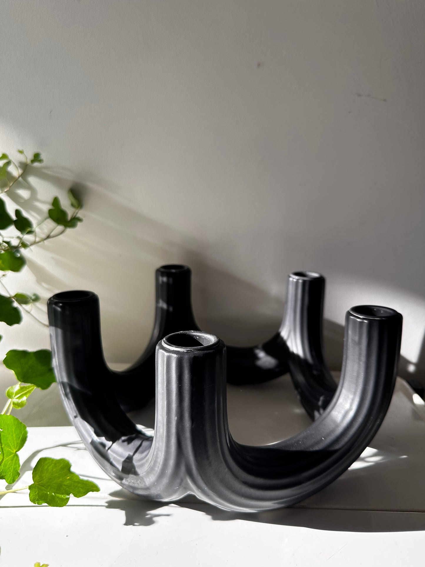 5 armige vintage kandelaar