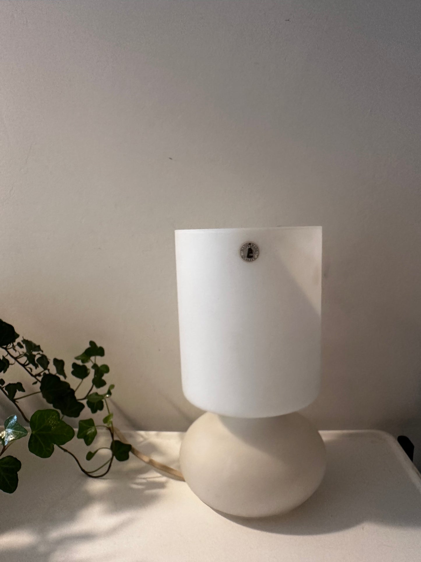 Vintage Ikea Lykta lamp wit