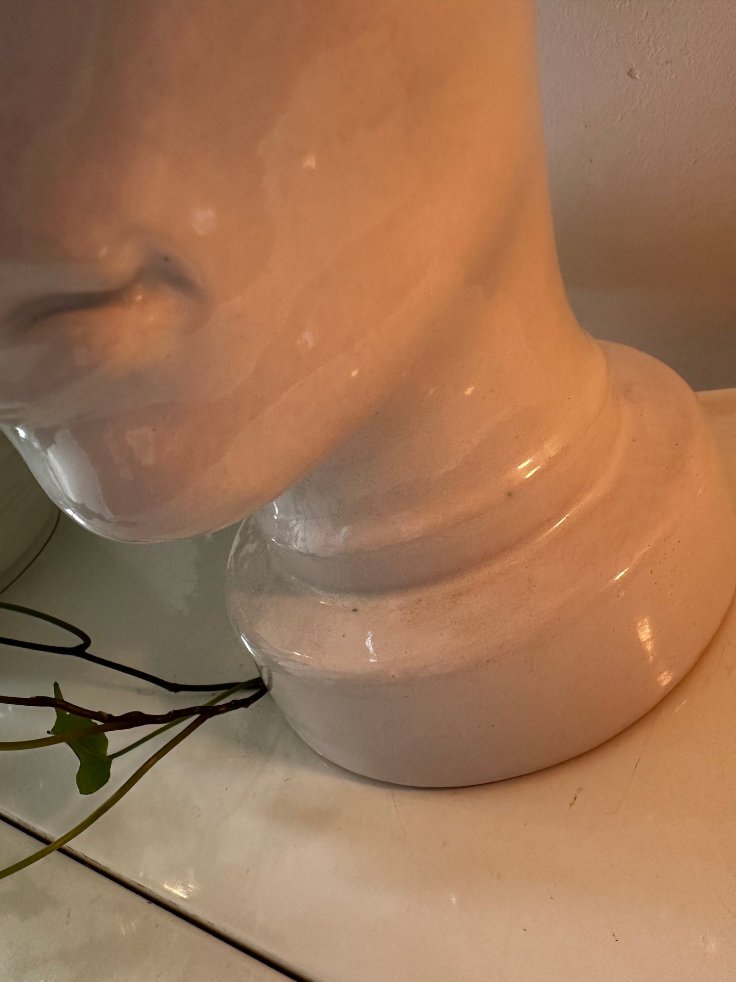 Jaren 70 keramiek beeld hoog