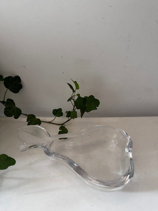 Glazen schaaltje vorm van een appel