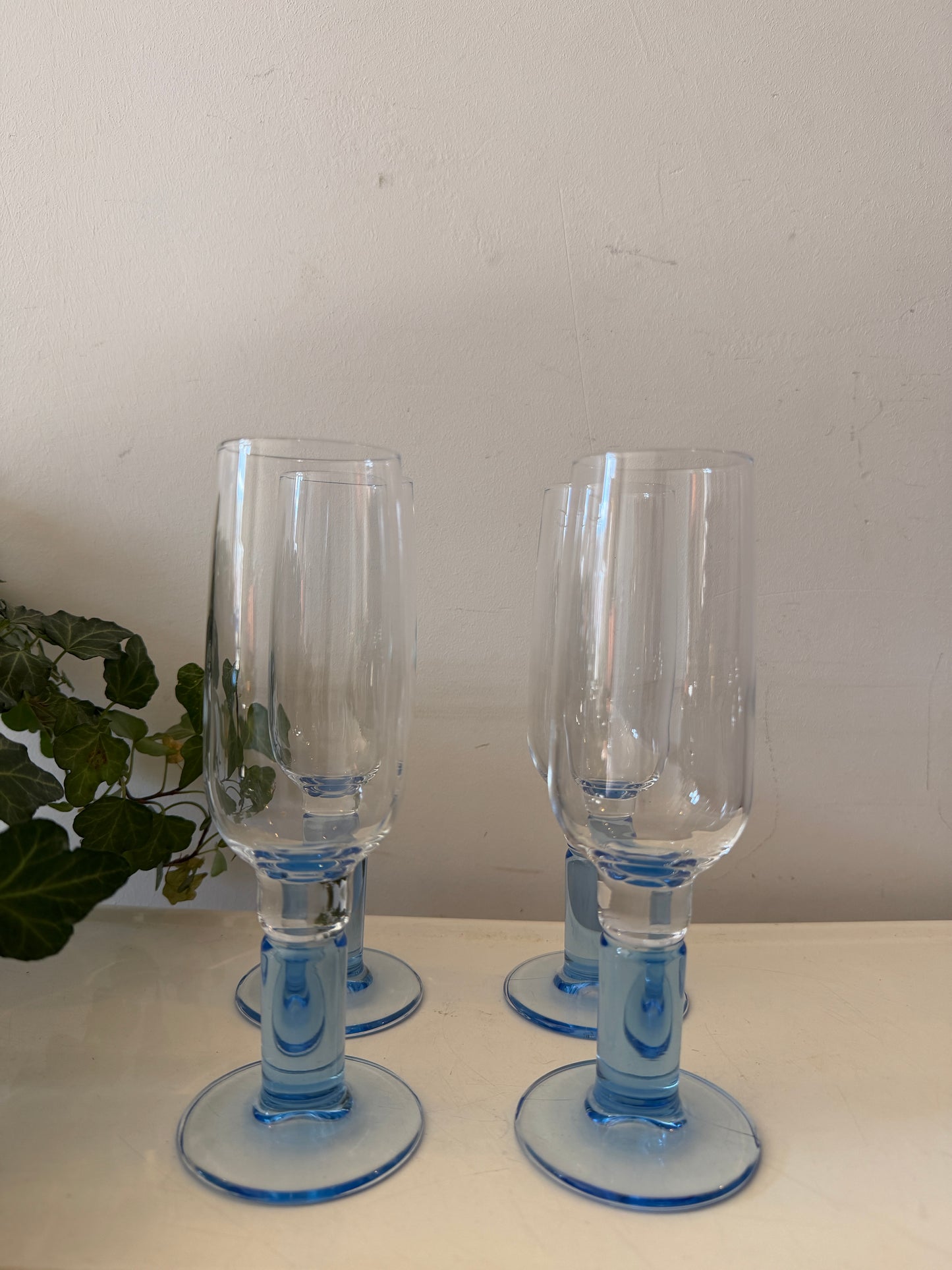 Set van 4 Bormioli Rocco flûtes