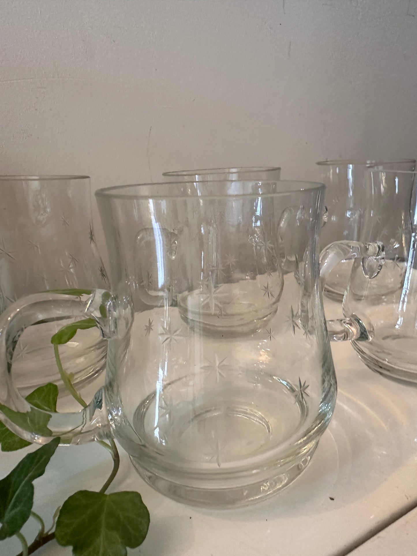 Set van 5 gluhwein glazen