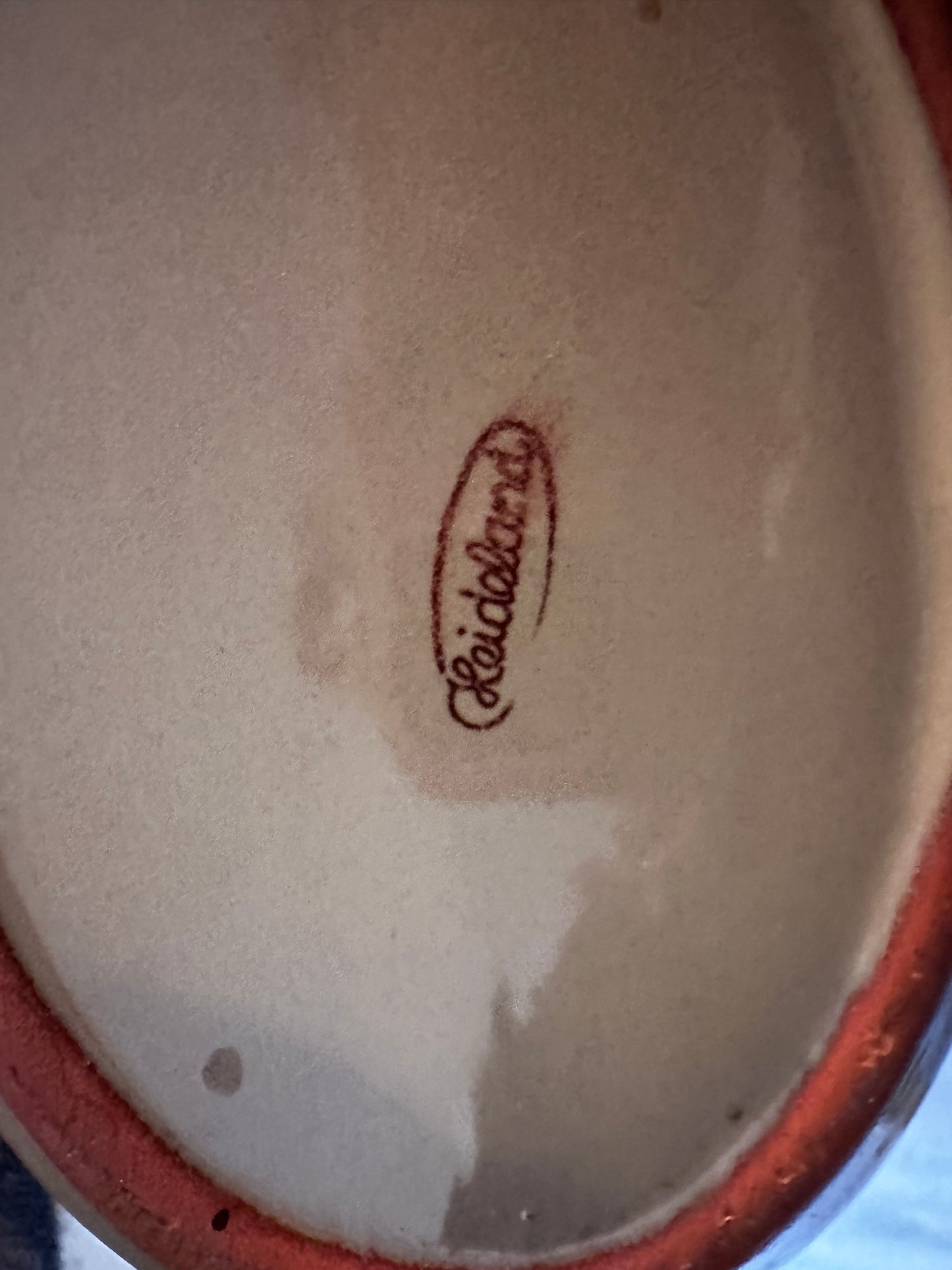 Jaren 70 Ovenschaal Heideland