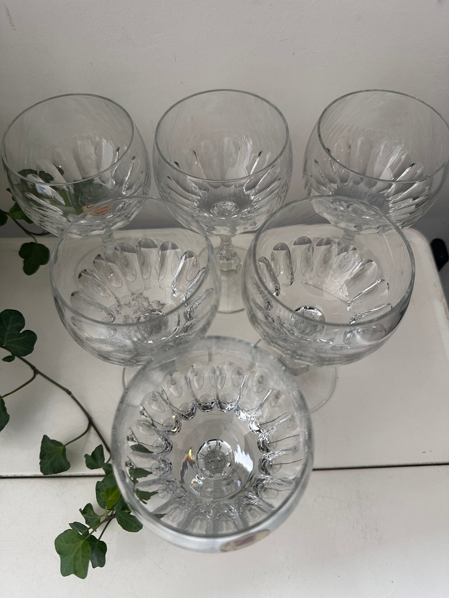 Zwiesel wijnglazen vintage kristal