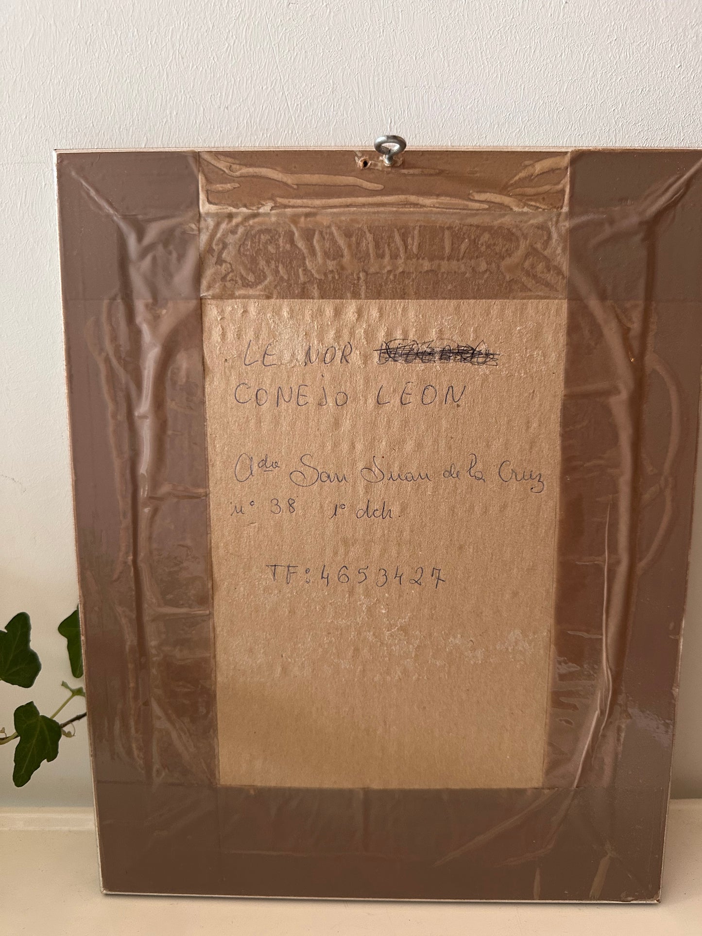 Schilderij met boeket