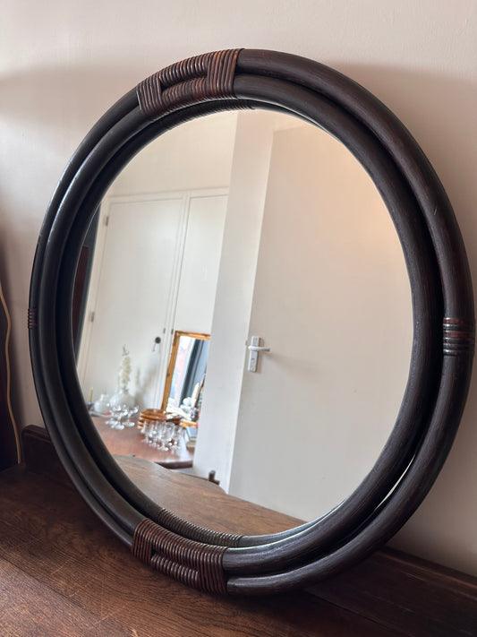 Rotan jaren 70 spiegel