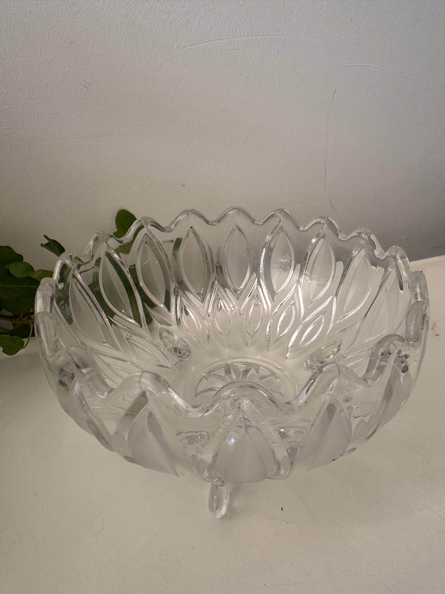 Kristallen bonbonnière jaren 60/70