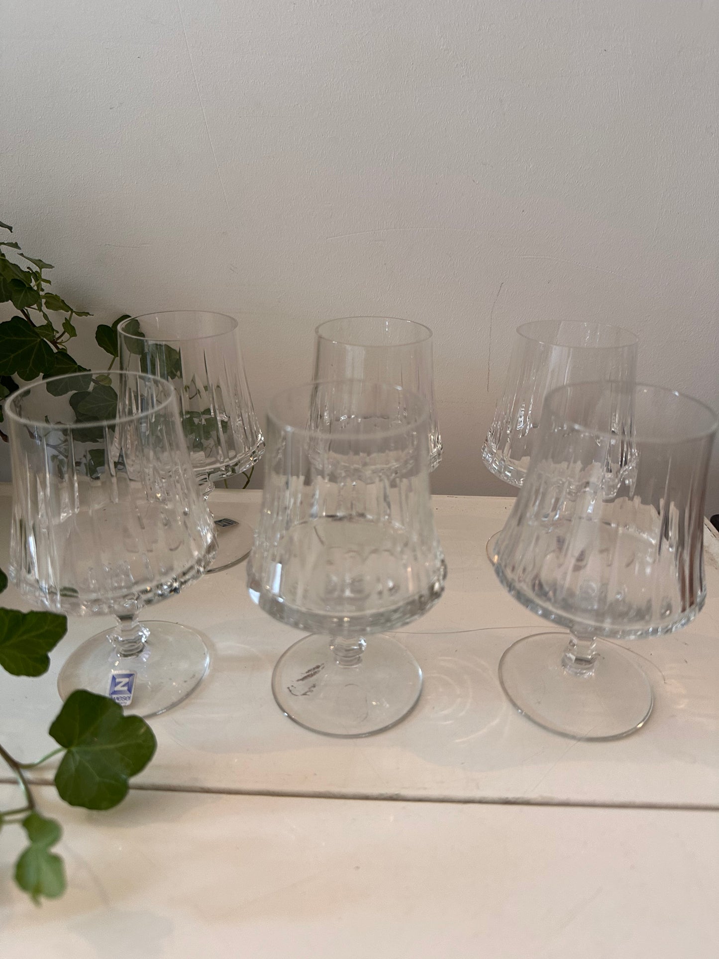 Set van 6 kristallen glazen van Zwiesel