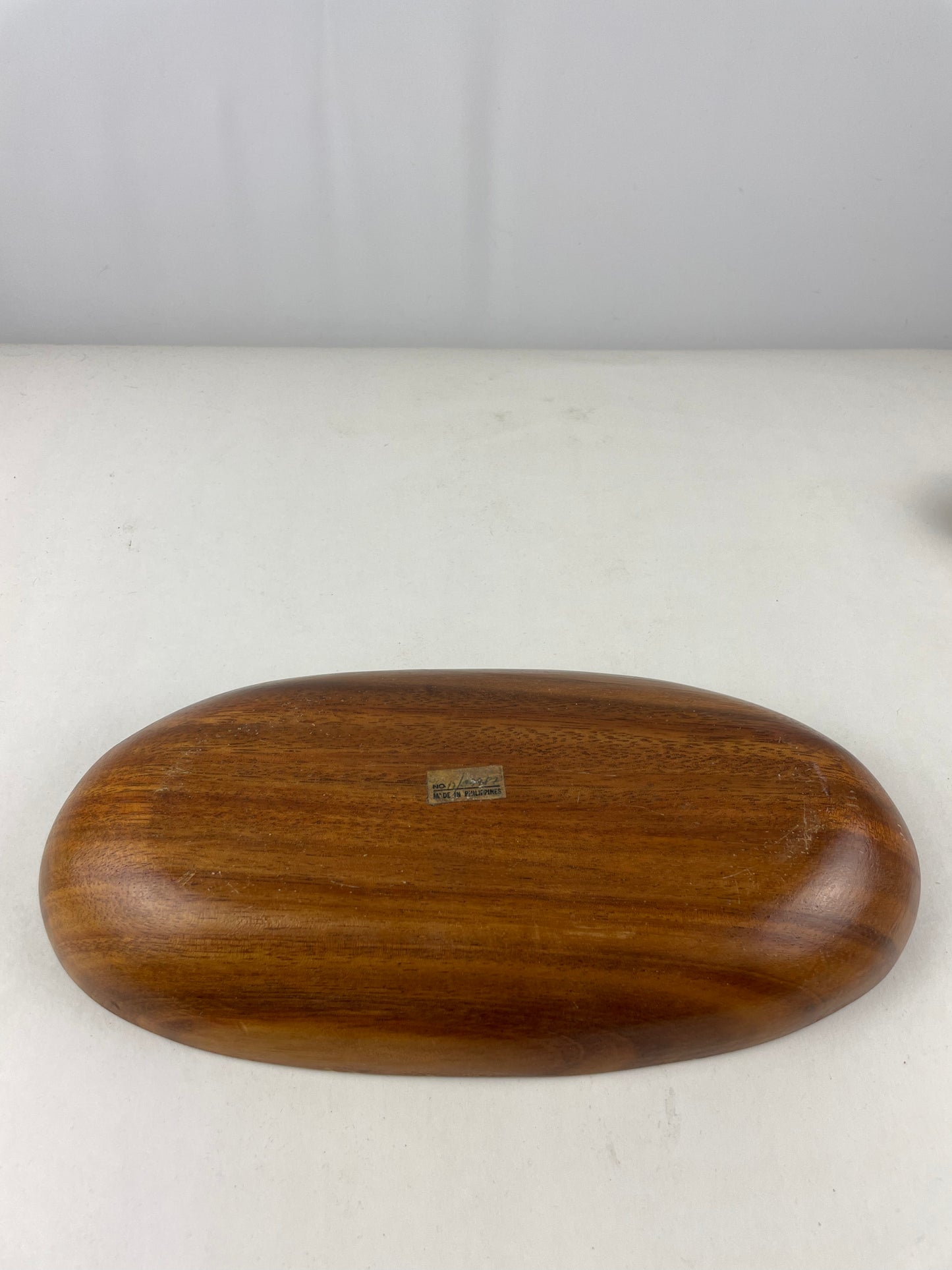 Vintage teakhouten hapjesschaal