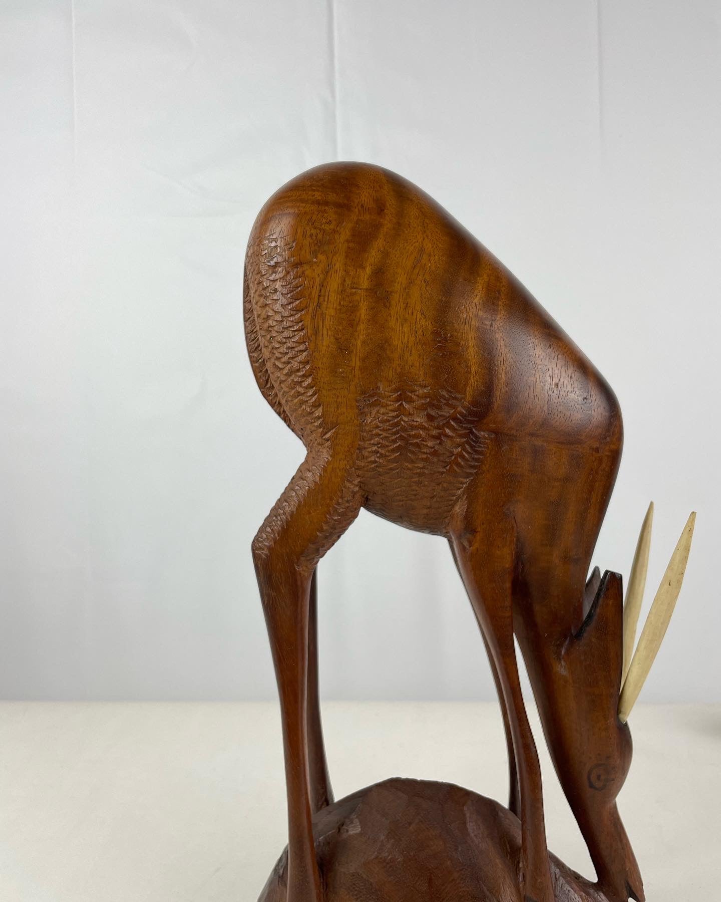 Vintage hout gesneden Antilope