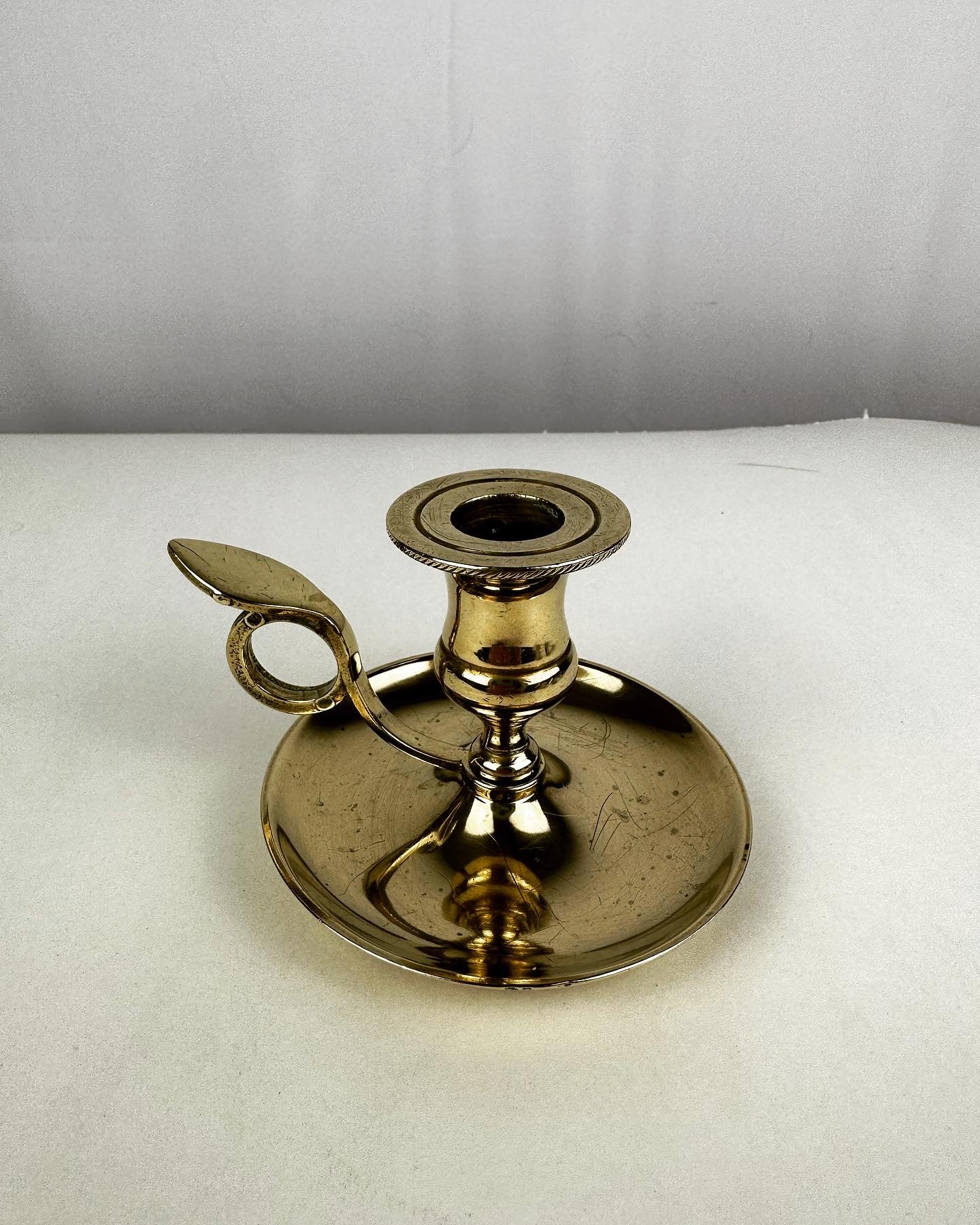 Vintage messing kandelaar