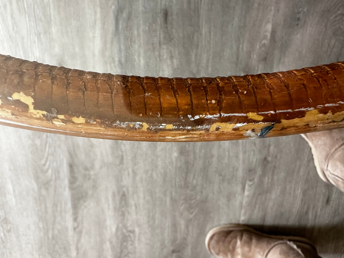 Vintage rotan salontafel