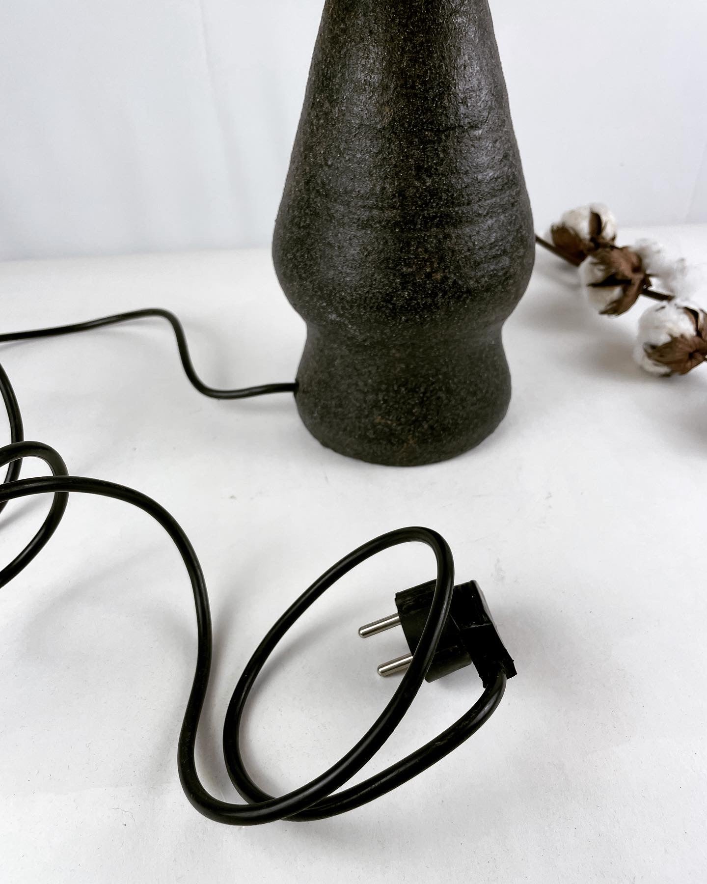 Vintage lamp plissé kap