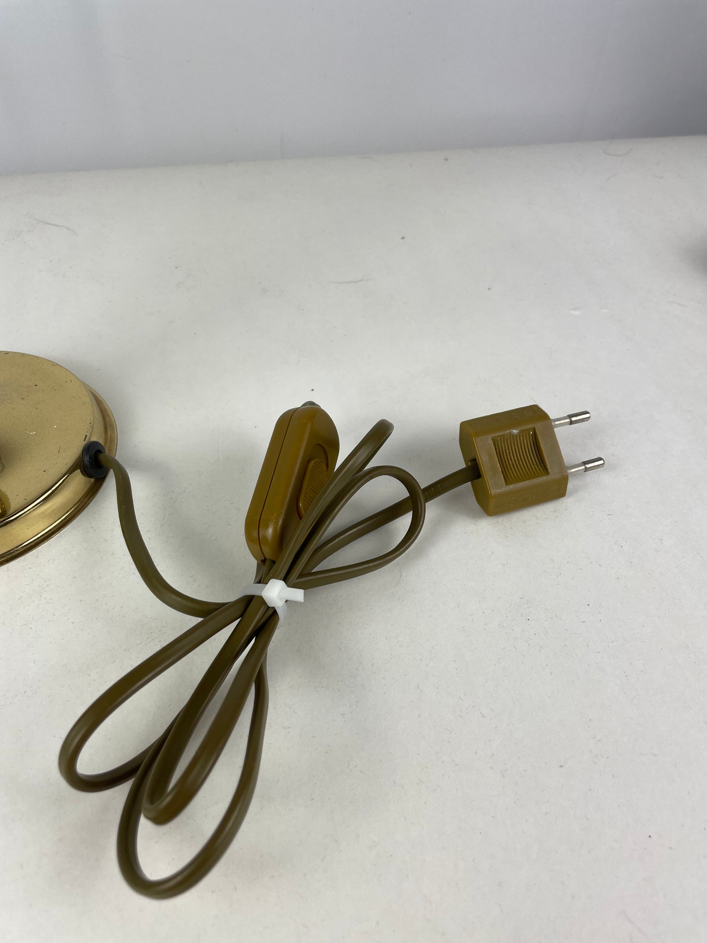 Vintage messing tafellamp