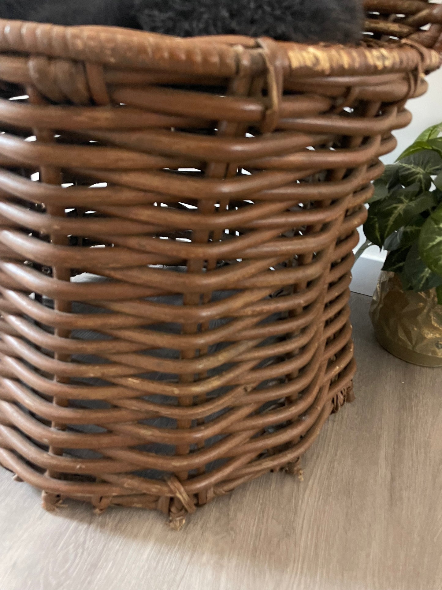 Vintage Rotan Fauteuil