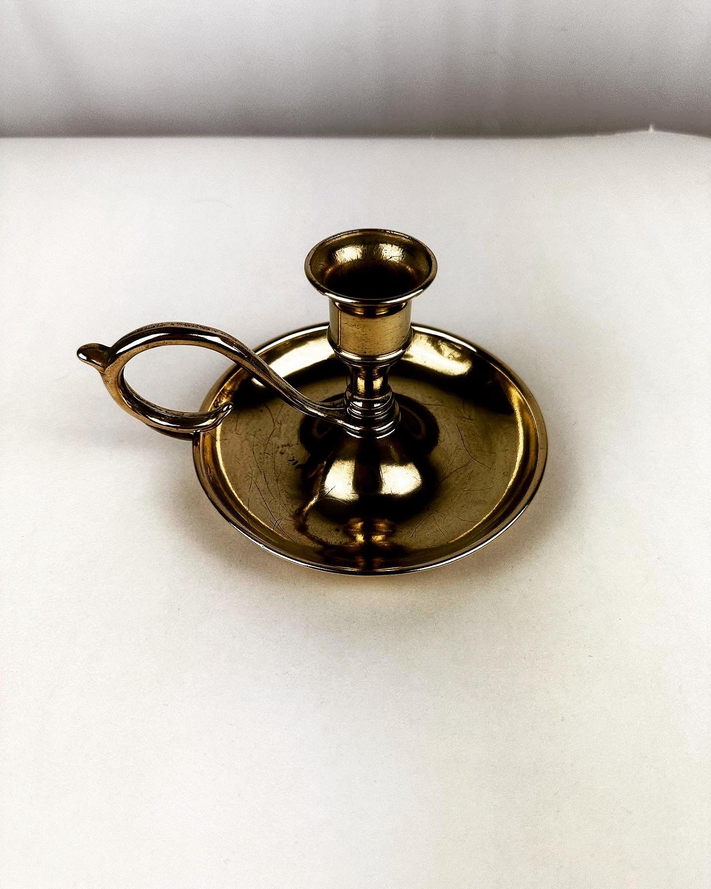 Vintage messing kandelaar