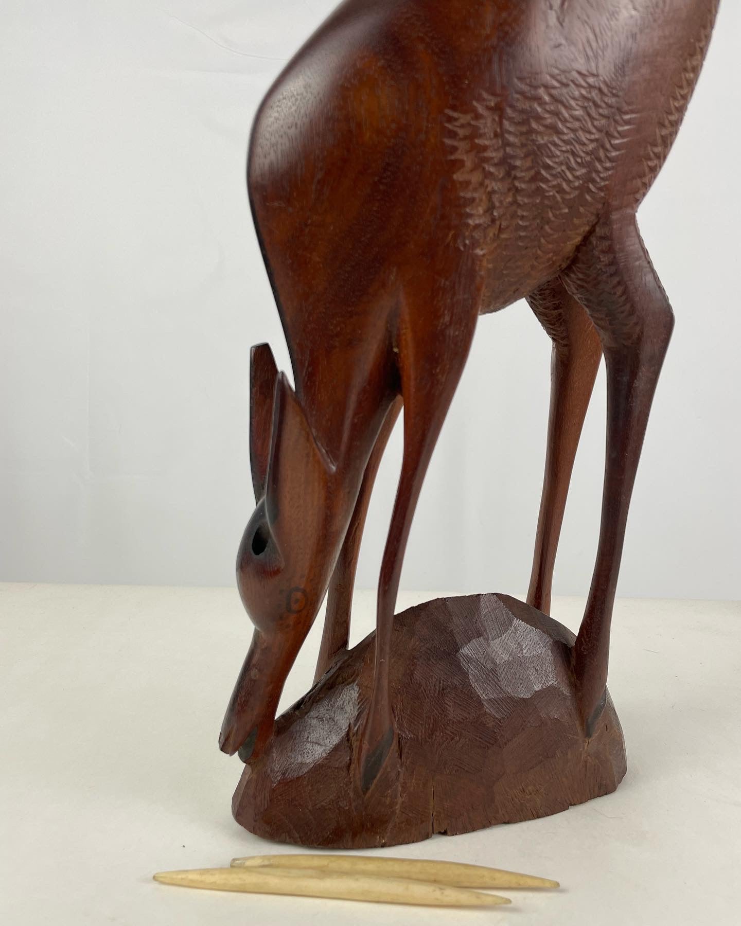 Vintage hout gesneden Antilope