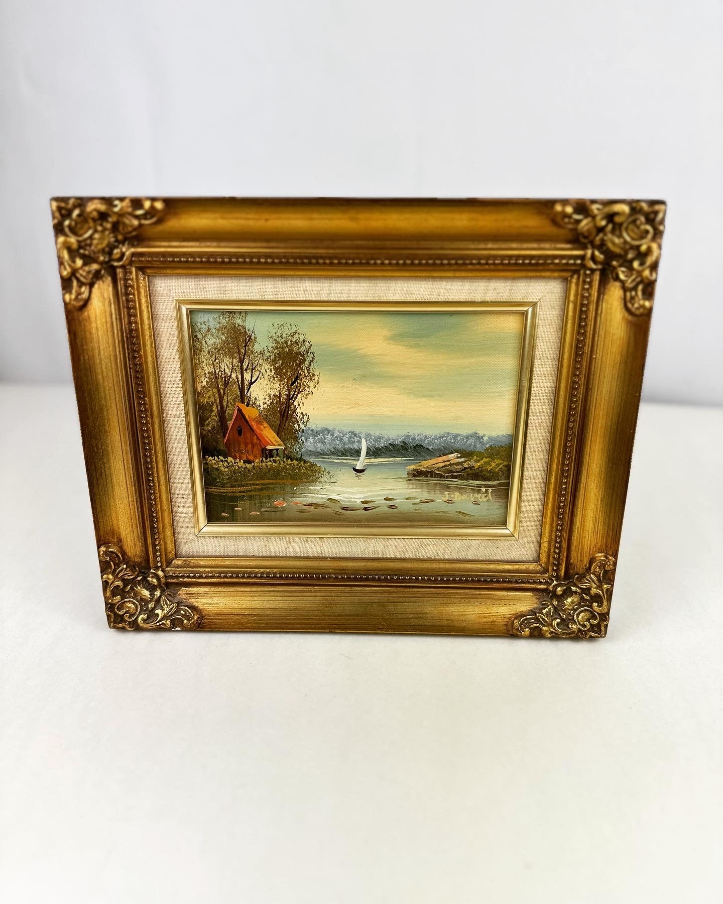 Vintage schilderijtje