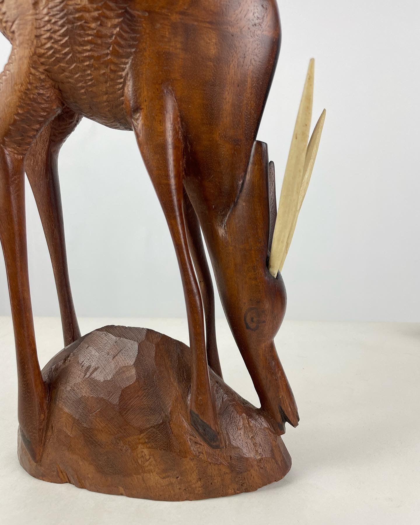 Vintage hout gesneden Antilope