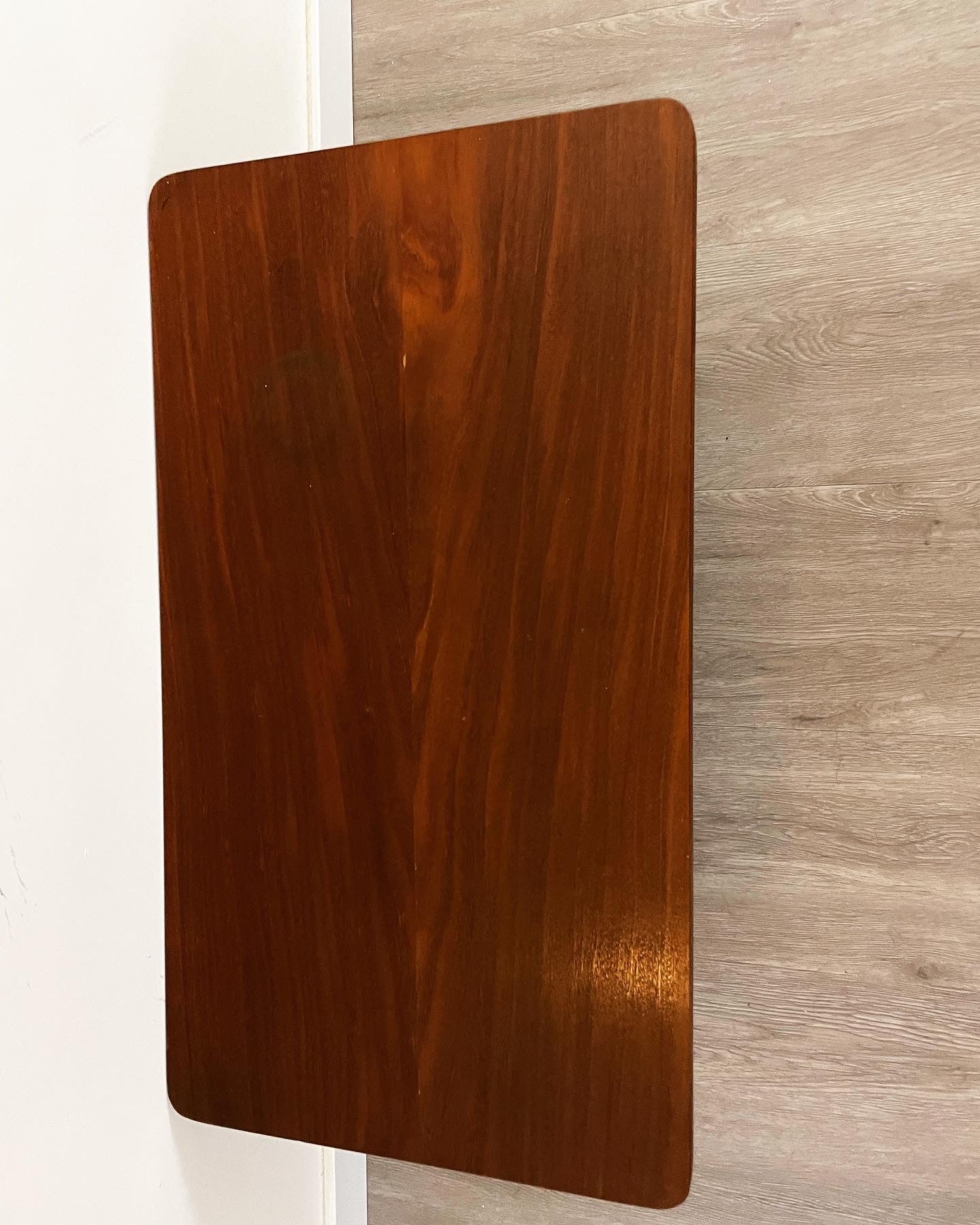 Vintage houten bijzettafel