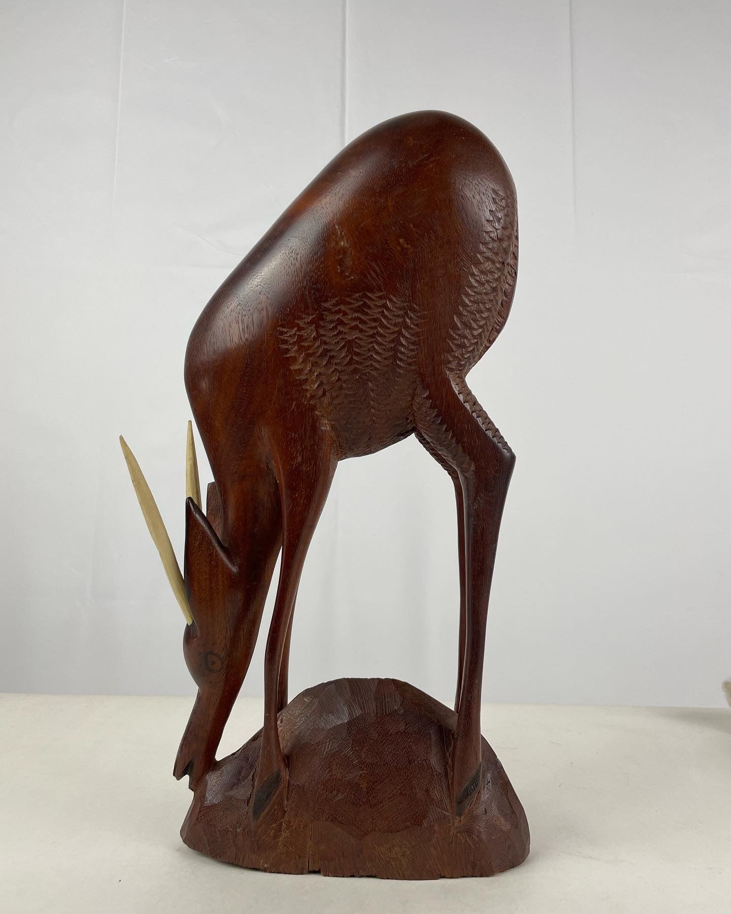 Vintage hout gesneden Antilope