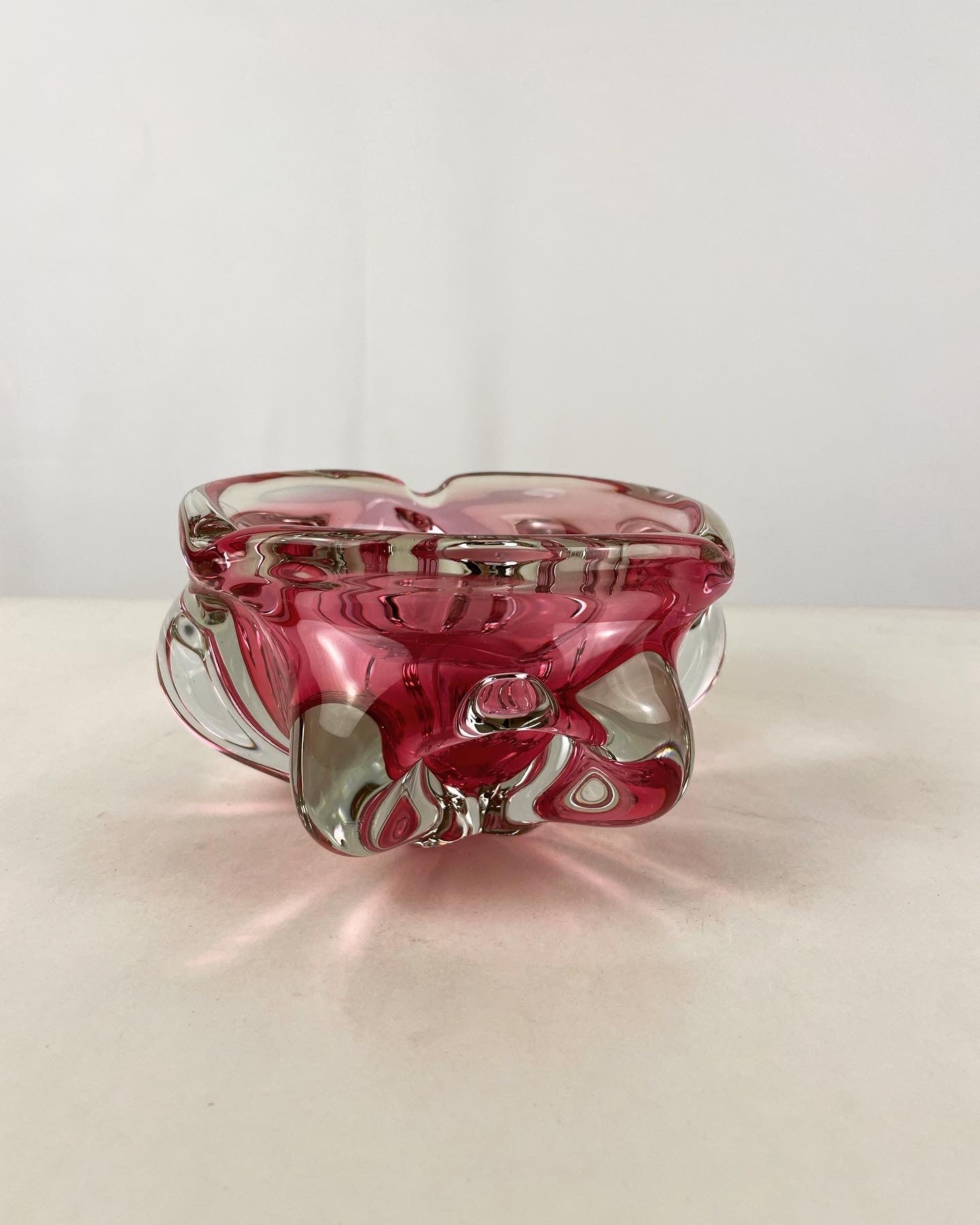 Muranoo Stijl Schaal Asbak Vintage