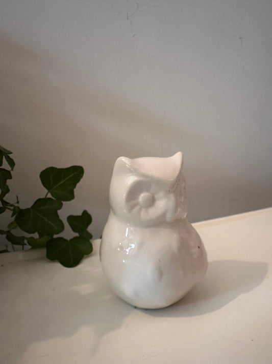Keramieken vintage uiltje