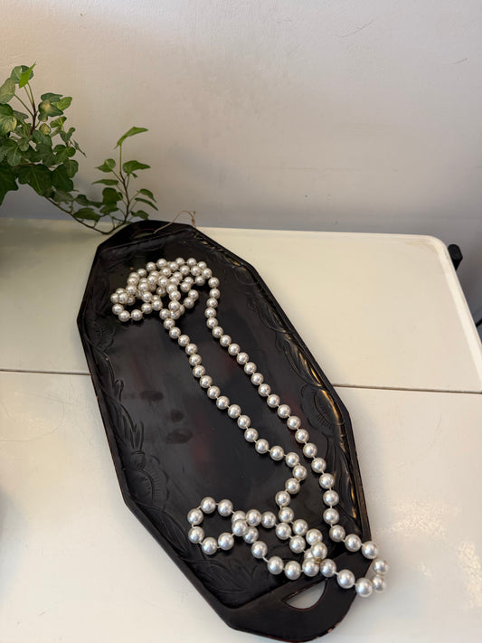 Waanzinnig leuke lange parelketting