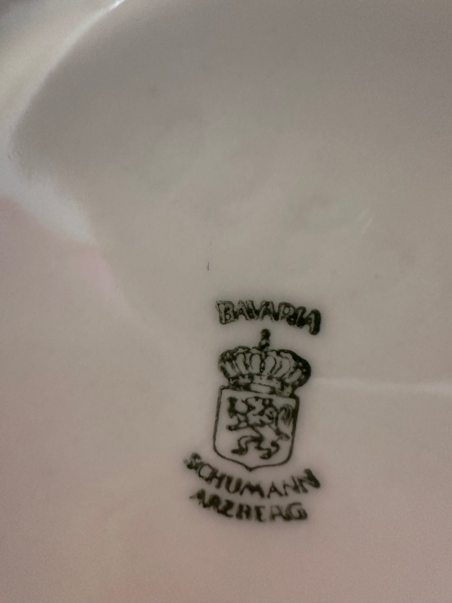 Wit porseleinen vaas Schumann