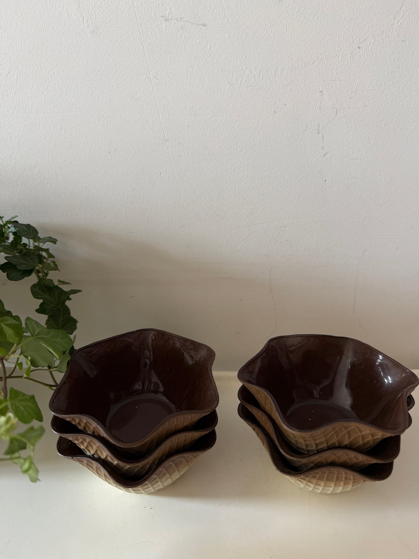 Bormioli Rocco ‘Croque’ IJscoupes set van 6