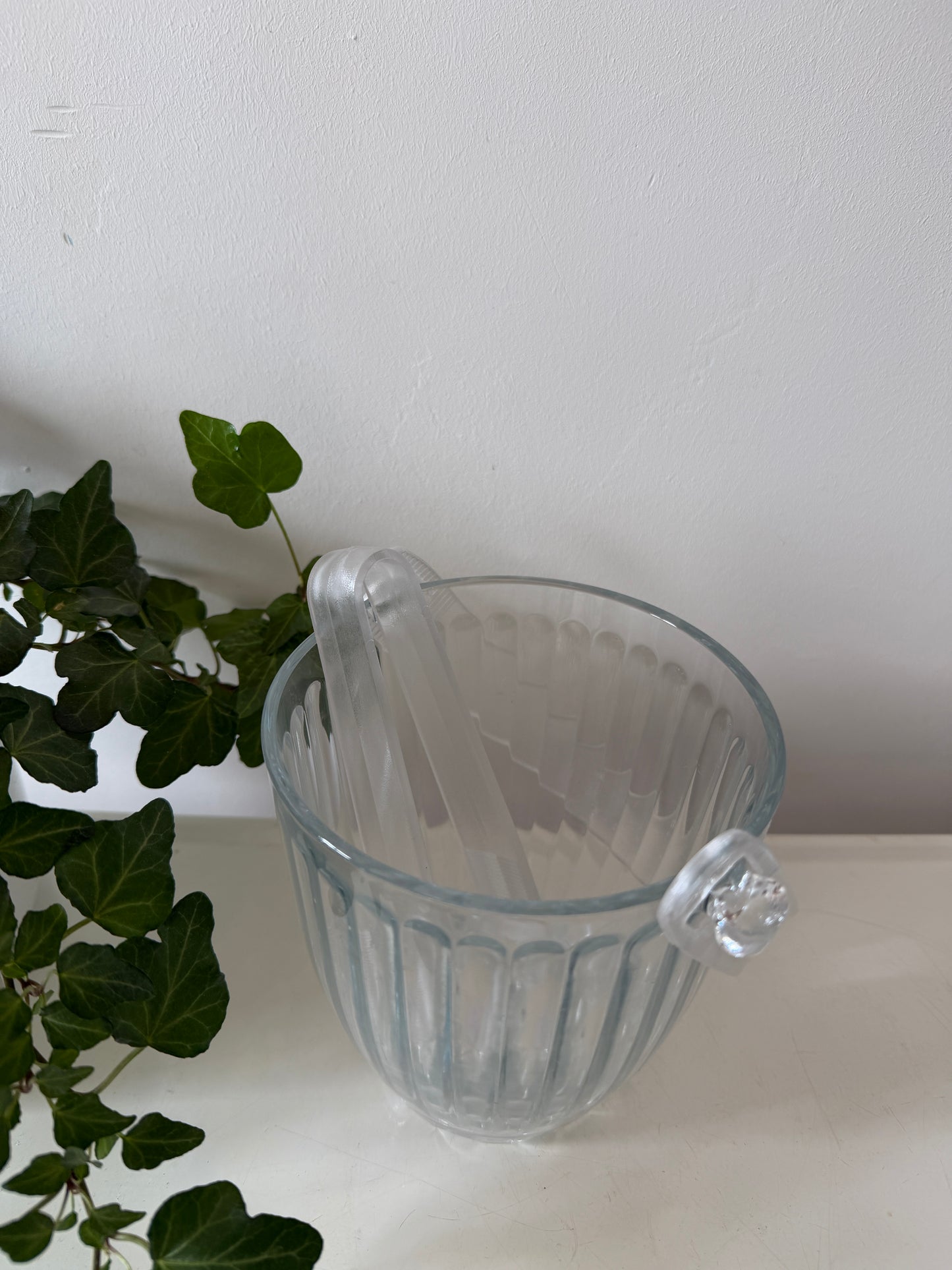 Vintage IJsemmer met tang