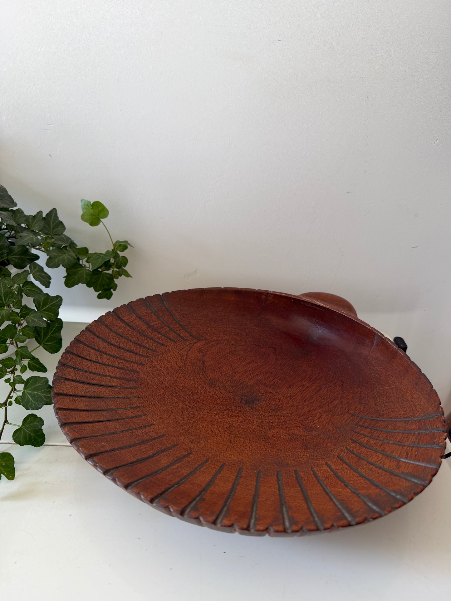 Teak houten Serveerschaal