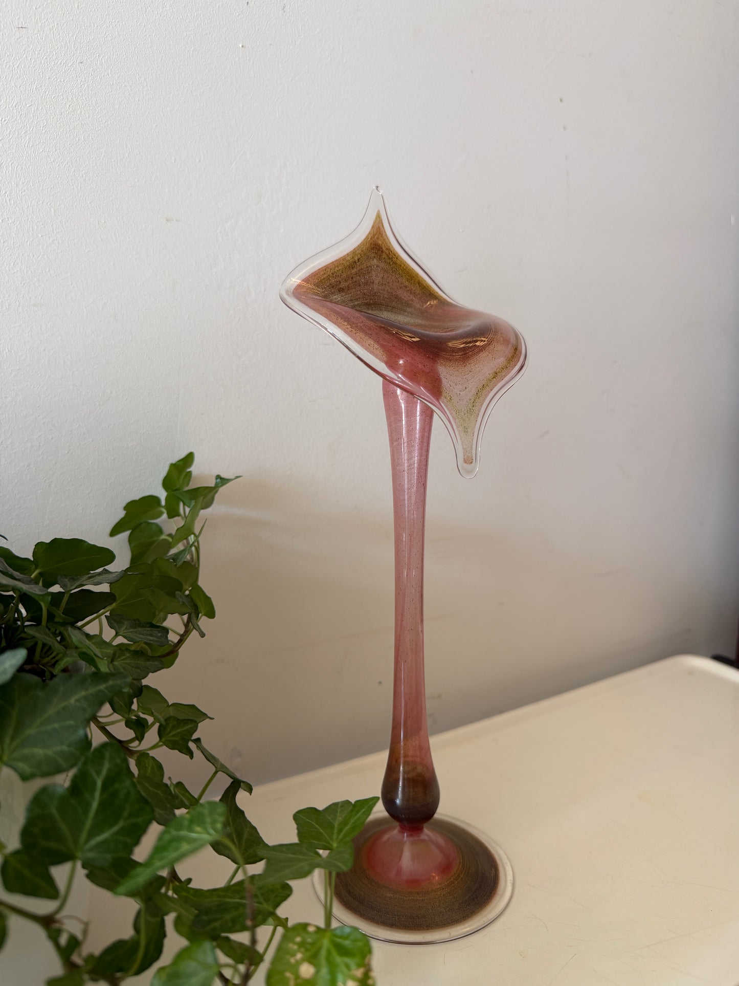 Jack-in-the-Pulpit vaas vintage art nouveau