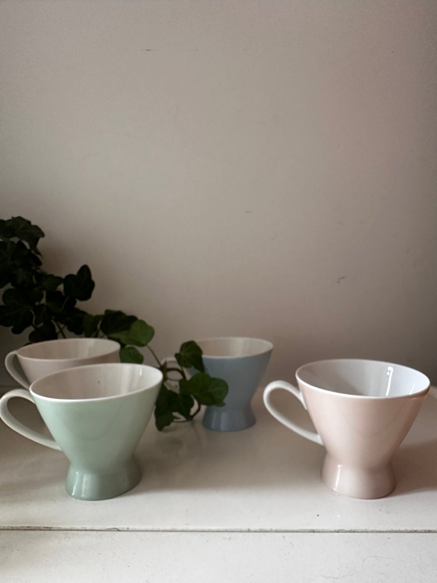 Set van 4 espresso koffiekopjes Rosenthal