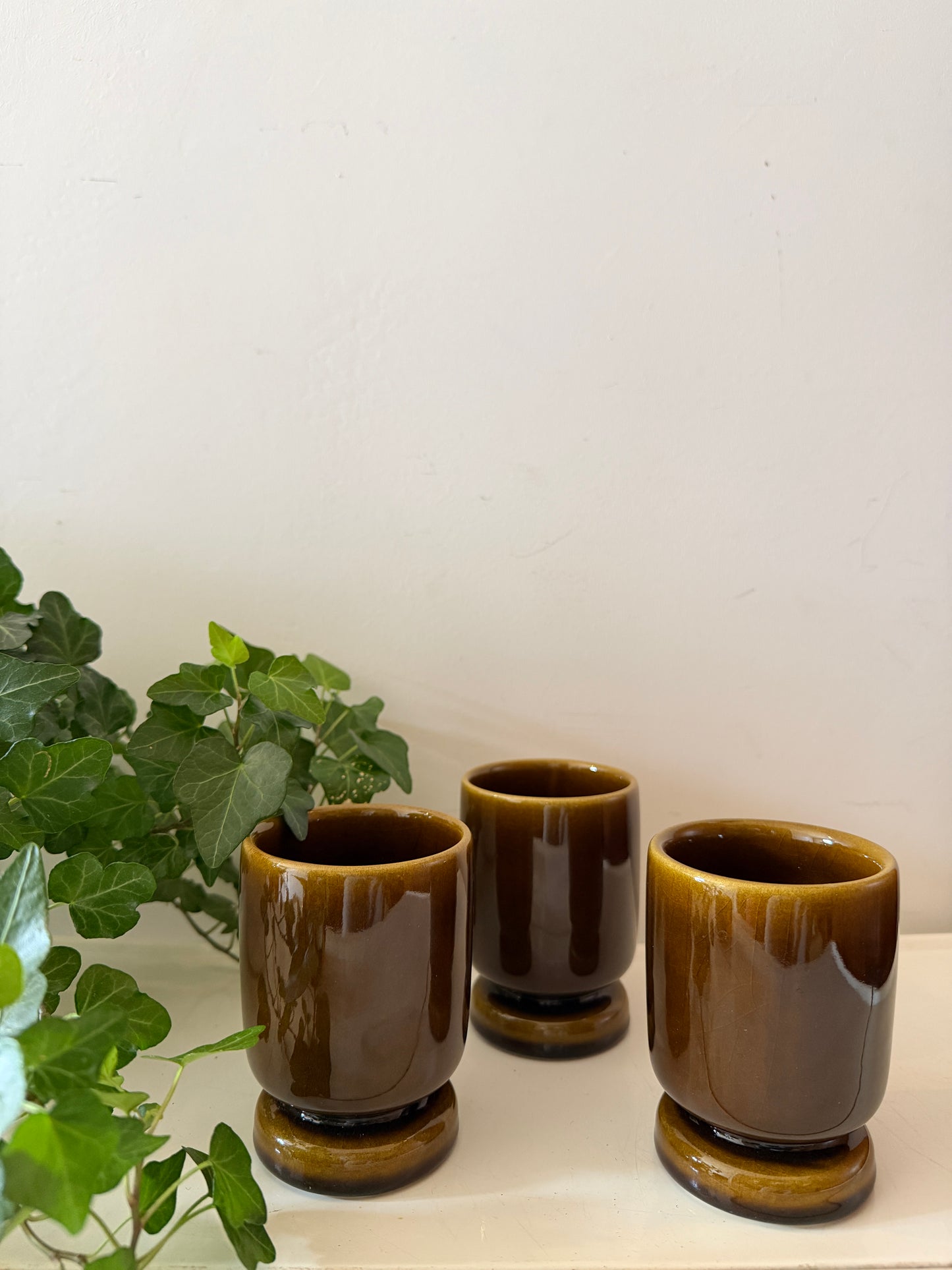 Set van 3 koffiemokken jaren 70 hutschenreuther