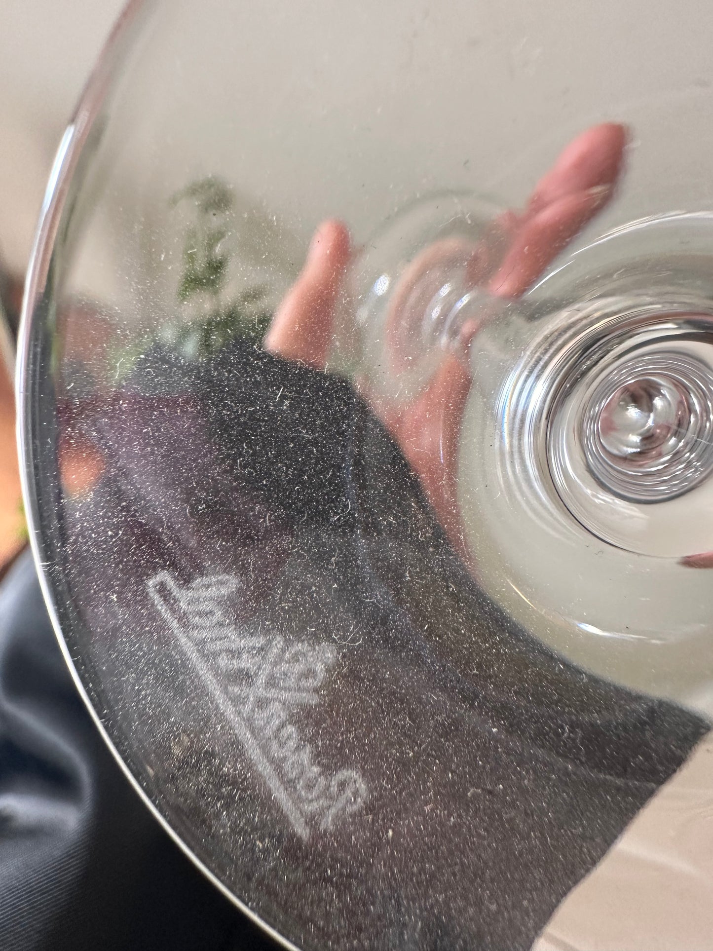 Set van 5 flutes Rosenthal kristal