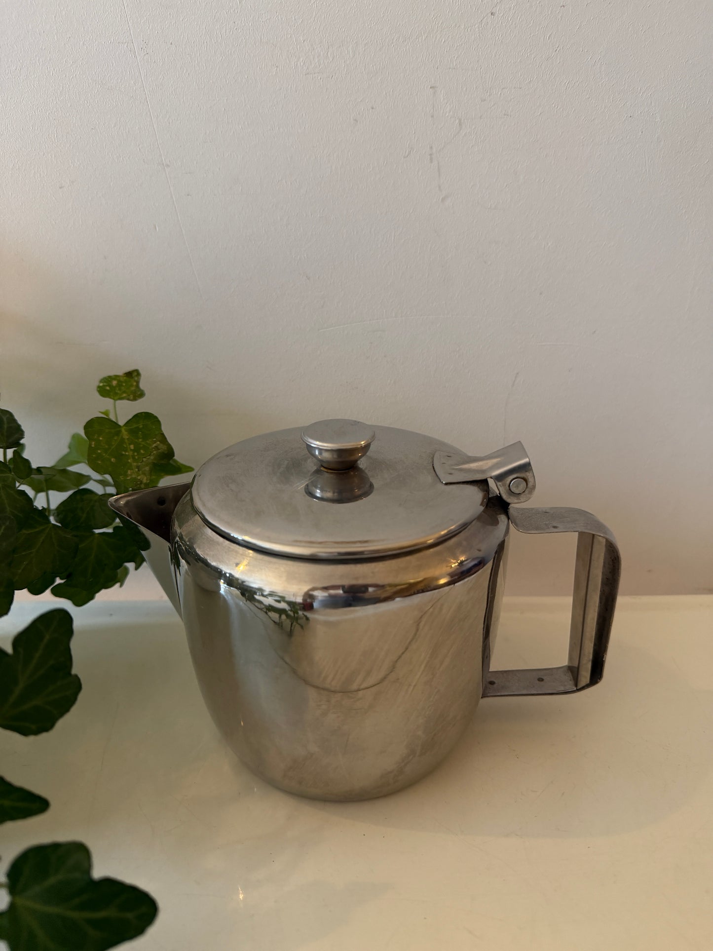 Chrome theepot jaren 70