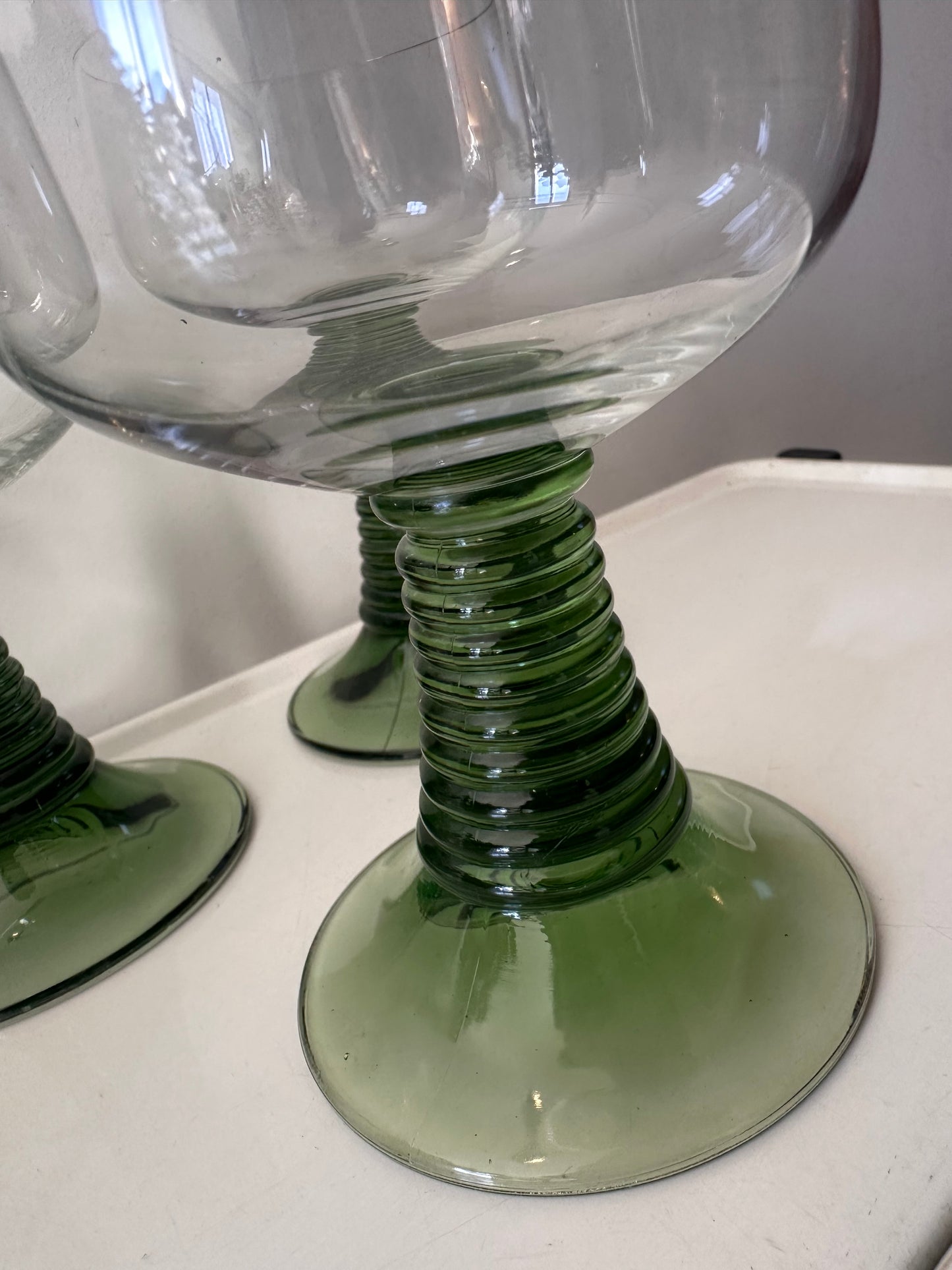 Set van 3 Roemer Moezel glazen