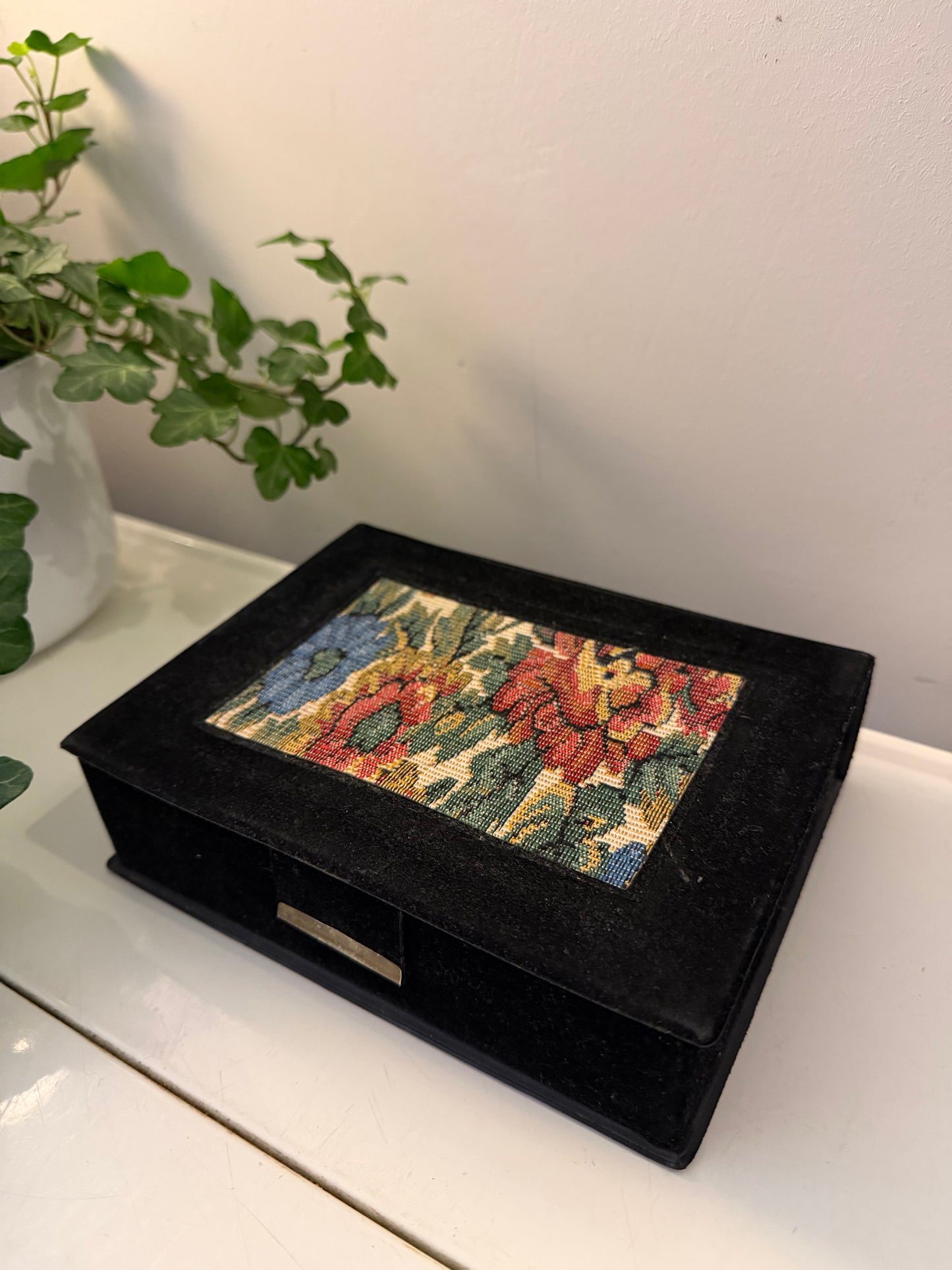 Vintage sieraden bewaardoos